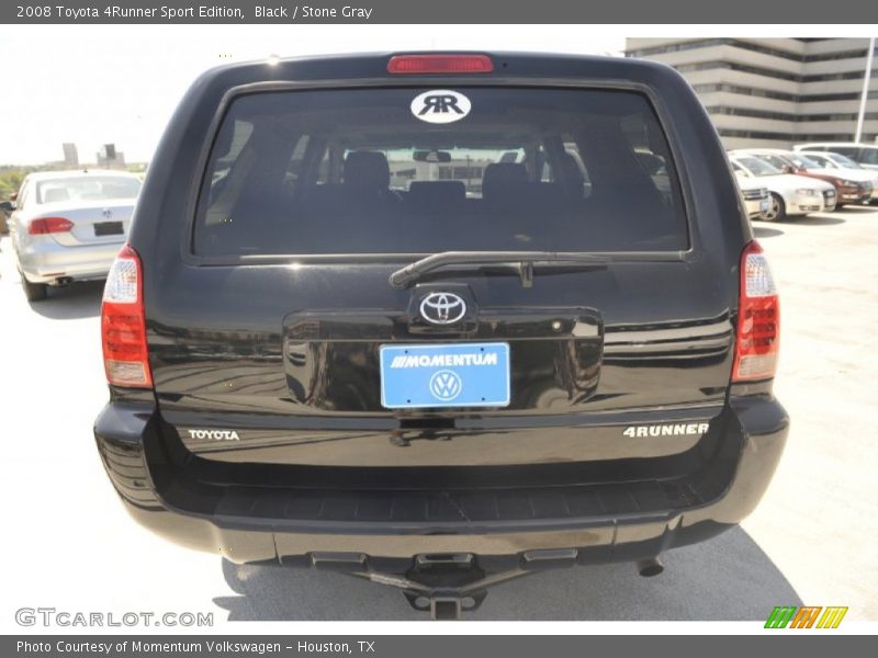 Black / Stone Gray 2008 Toyota 4Runner Sport Edition