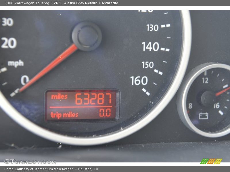 Alaska Grey Metallic / Anthracite 2008 Volkswagen Touareg 2 VR6