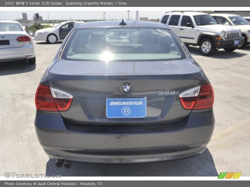 Sparkling Graphite Metallic / Grey 2007 BMW 3 Series 328i Sedan