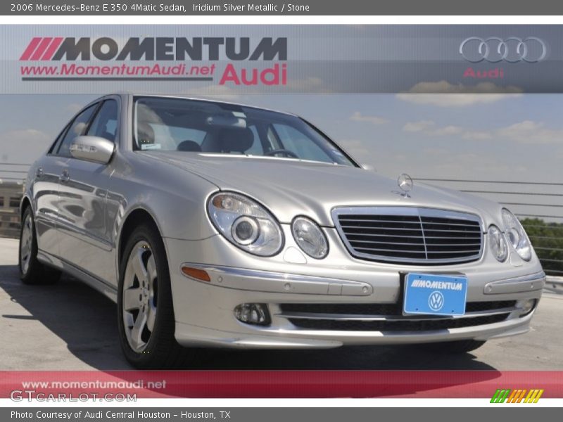 Iridium Silver Metallic / Stone 2006 Mercedes-Benz E 350 4Matic Sedan