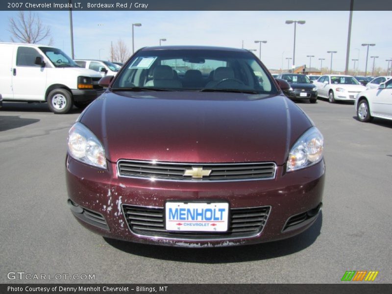 Bordeaux Red / Gray 2007 Chevrolet Impala LT