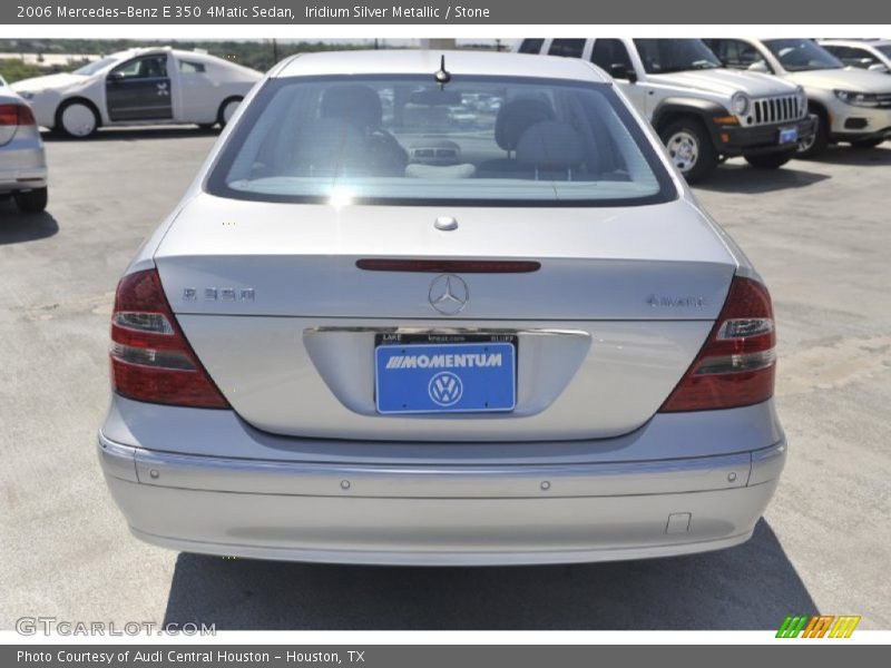 Iridium Silver Metallic / Stone 2006 Mercedes-Benz E 350 4Matic Sedan