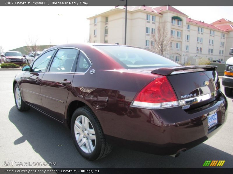 Bordeaux Red / Gray 2007 Chevrolet Impala LT