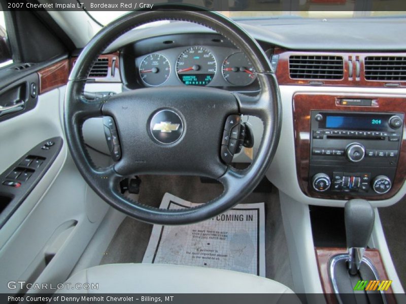 Bordeaux Red / Gray 2007 Chevrolet Impala LT