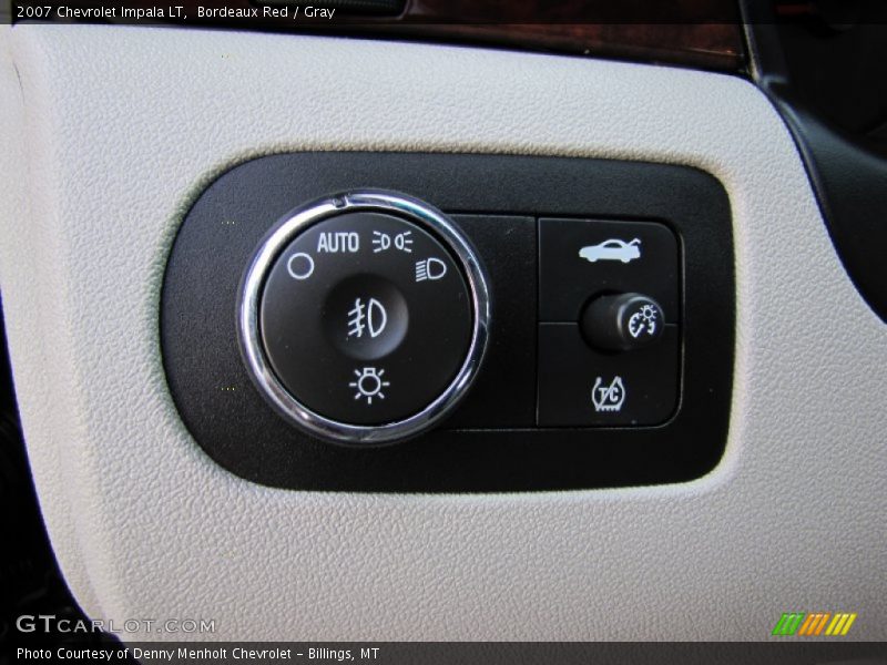 Bordeaux Red / Gray 2007 Chevrolet Impala LT