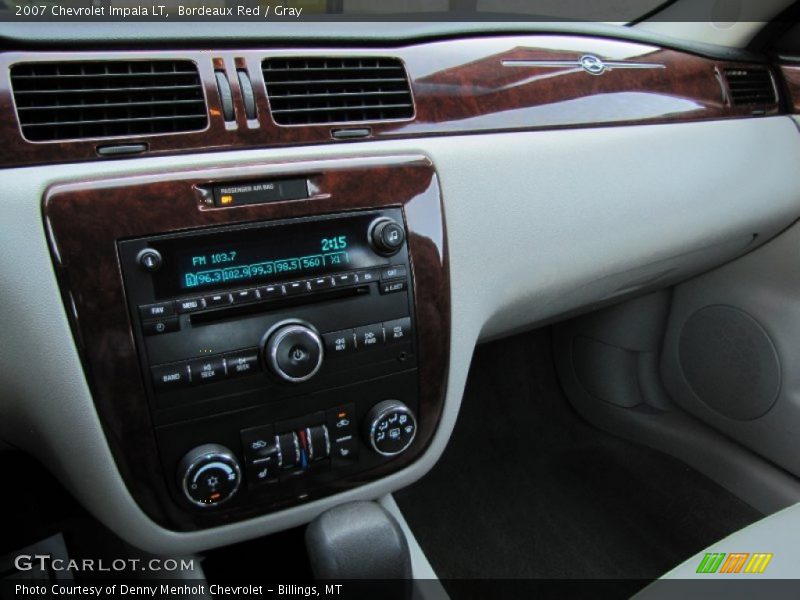 Bordeaux Red / Gray 2007 Chevrolet Impala LT