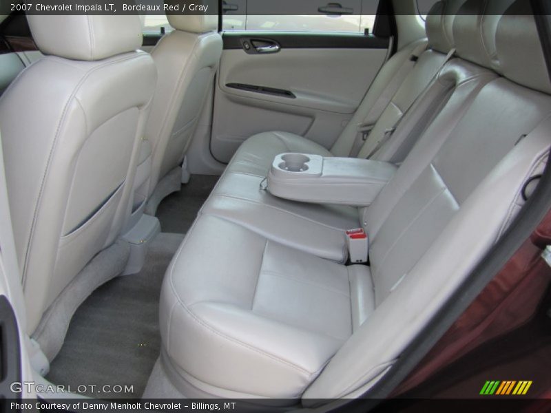 Rear Seat of 2007 Impala LT
