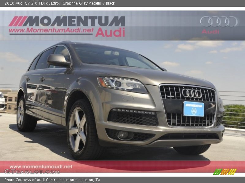 Graphite Gray Metallic / Black 2010 Audi Q7 3.0 TDI quattro