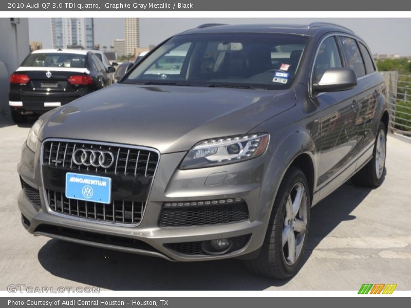 Graphite Gray Metallic / Black 2010 Audi Q7 3.0 TDI quattro