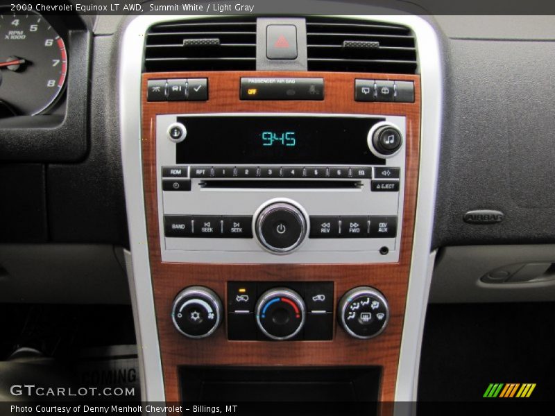 Summit White / Light Gray 2009 Chevrolet Equinox LT AWD