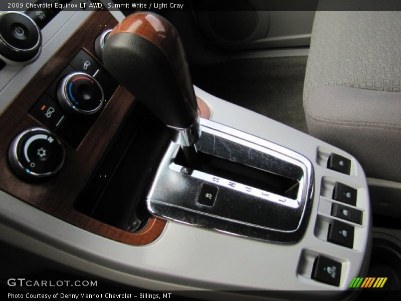 Summit White / Light Gray 2009 Chevrolet Equinox LT AWD