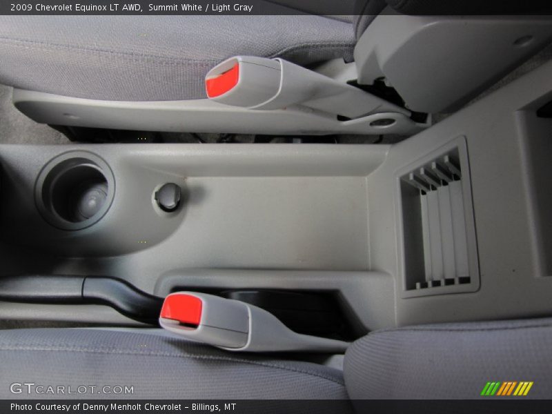 Summit White / Light Gray 2009 Chevrolet Equinox LT AWD