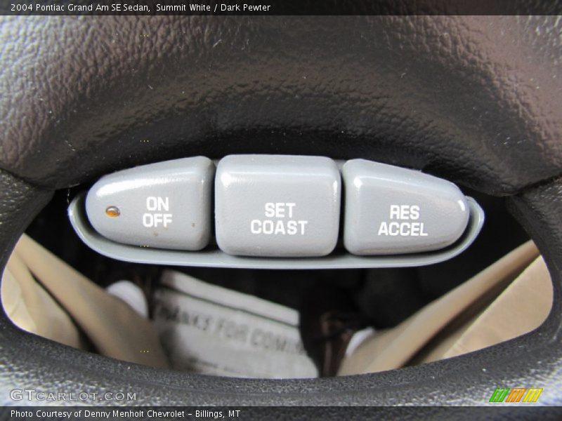 Summit White / Dark Pewter 2004 Pontiac Grand Am SE Sedan