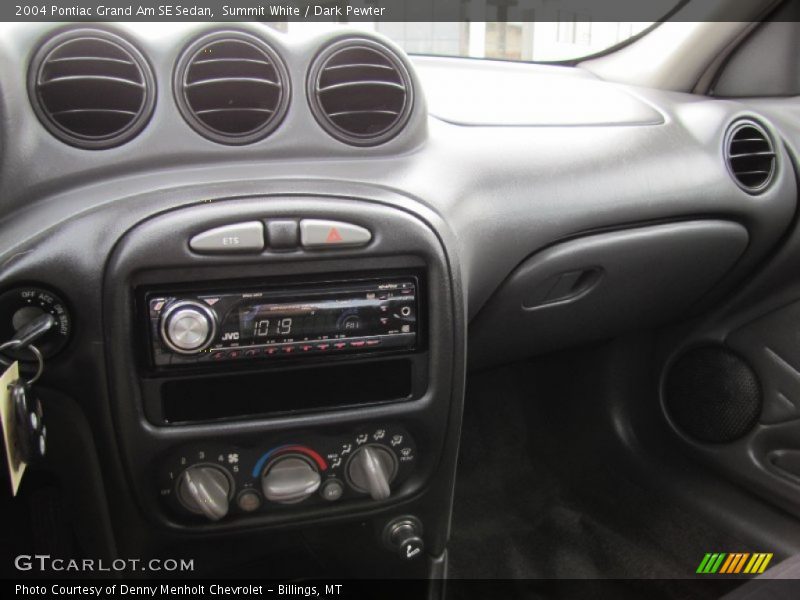 Summit White / Dark Pewter 2004 Pontiac Grand Am SE Sedan