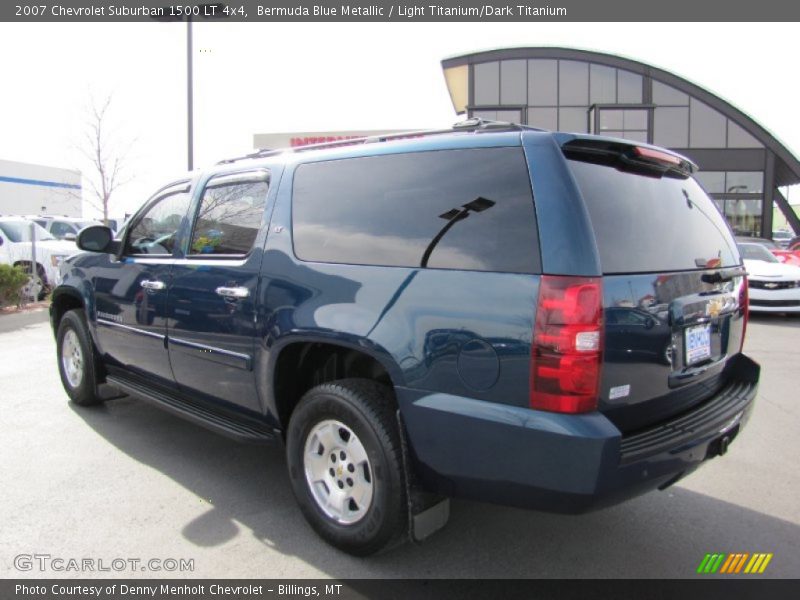 Bermuda Blue Metallic / Light Titanium/Dark Titanium 2007 Chevrolet Suburban 1500 LT 4x4