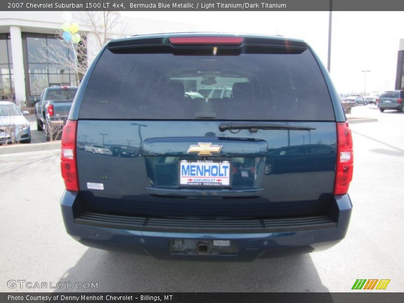 Bermuda Blue Metallic / Light Titanium/Dark Titanium 2007 Chevrolet Suburban 1500 LT 4x4