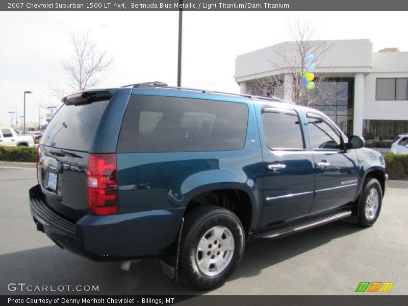 Bermuda Blue Metallic / Light Titanium/Dark Titanium 2007 Chevrolet Suburban 1500 LT 4x4