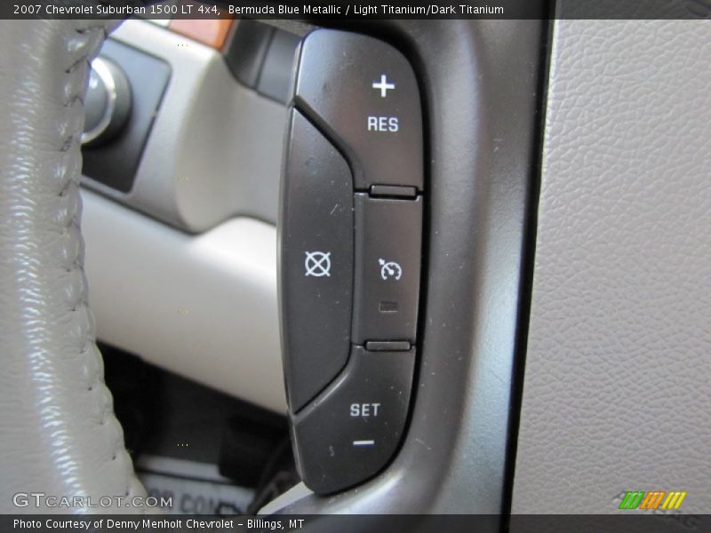 Bermuda Blue Metallic / Light Titanium/Dark Titanium 2007 Chevrolet Suburban 1500 LT 4x4