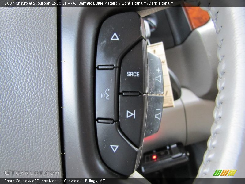 Bermuda Blue Metallic / Light Titanium/Dark Titanium 2007 Chevrolet Suburban 1500 LT 4x4