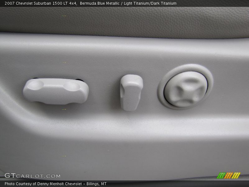 Bermuda Blue Metallic / Light Titanium/Dark Titanium 2007 Chevrolet Suburban 1500 LT 4x4
