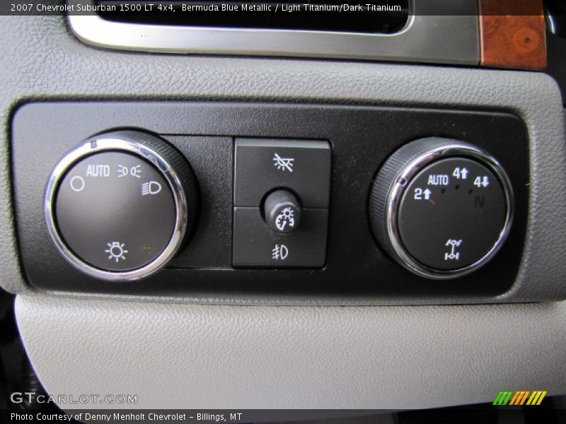 Bermuda Blue Metallic / Light Titanium/Dark Titanium 2007 Chevrolet Suburban 1500 LT 4x4