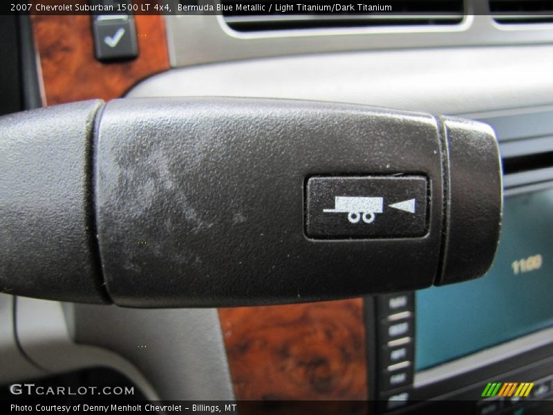 Bermuda Blue Metallic / Light Titanium/Dark Titanium 2007 Chevrolet Suburban 1500 LT 4x4