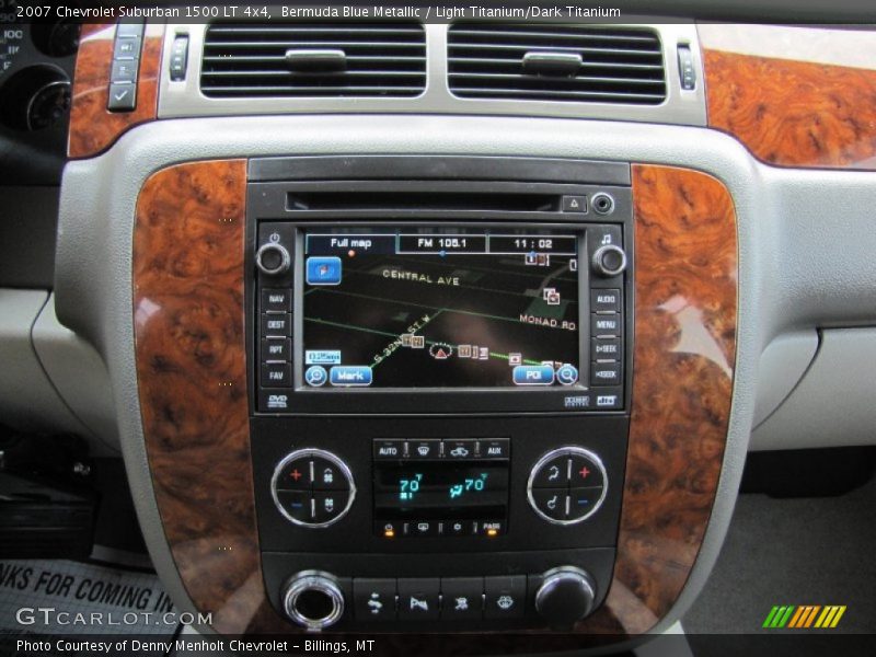 Bermuda Blue Metallic / Light Titanium/Dark Titanium 2007 Chevrolet Suburban 1500 LT 4x4