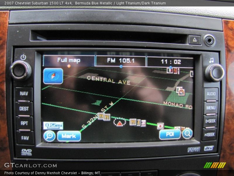 Bermuda Blue Metallic / Light Titanium/Dark Titanium 2007 Chevrolet Suburban 1500 LT 4x4