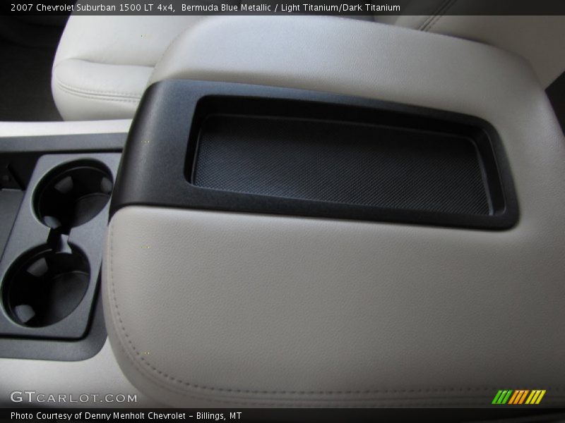 Bermuda Blue Metallic / Light Titanium/Dark Titanium 2007 Chevrolet Suburban 1500 LT 4x4