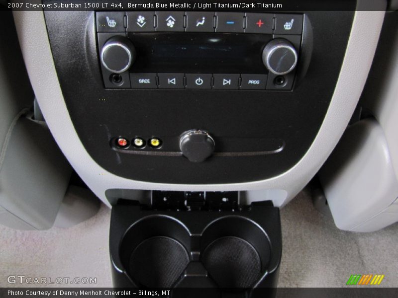 Bermuda Blue Metallic / Light Titanium/Dark Titanium 2007 Chevrolet Suburban 1500 LT 4x4