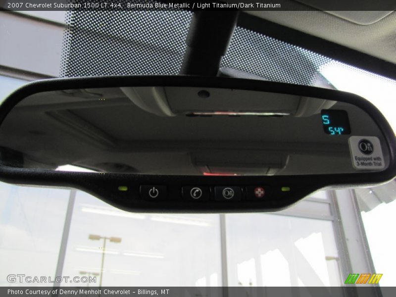 Bermuda Blue Metallic / Light Titanium/Dark Titanium 2007 Chevrolet Suburban 1500 LT 4x4