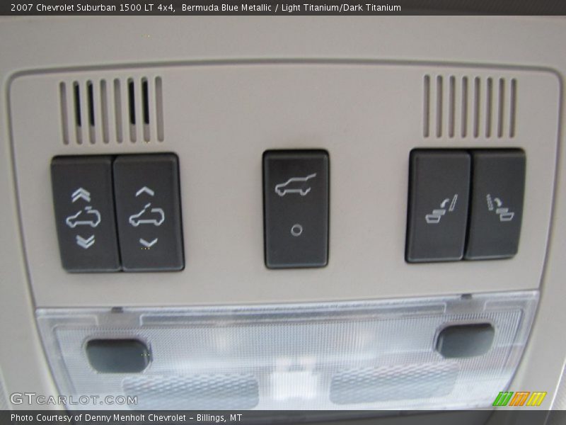 Bermuda Blue Metallic / Light Titanium/Dark Titanium 2007 Chevrolet Suburban 1500 LT 4x4