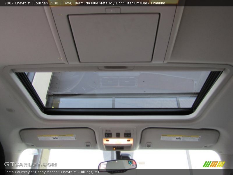 Bermuda Blue Metallic / Light Titanium/Dark Titanium 2007 Chevrolet Suburban 1500 LT 4x4