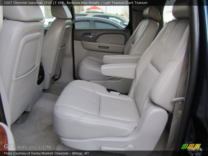 Bermuda Blue Metallic / Light Titanium/Dark Titanium 2007 Chevrolet Suburban 1500 LT 4x4