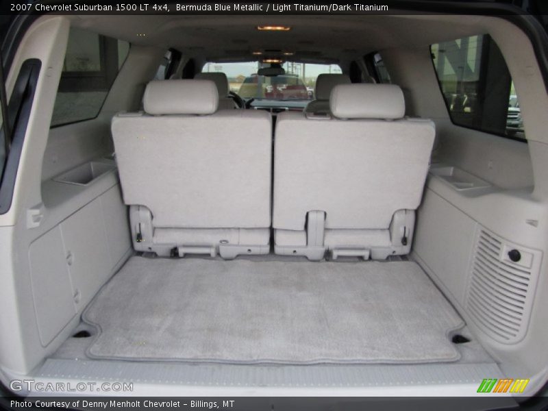 Bermuda Blue Metallic / Light Titanium/Dark Titanium 2007 Chevrolet Suburban 1500 LT 4x4