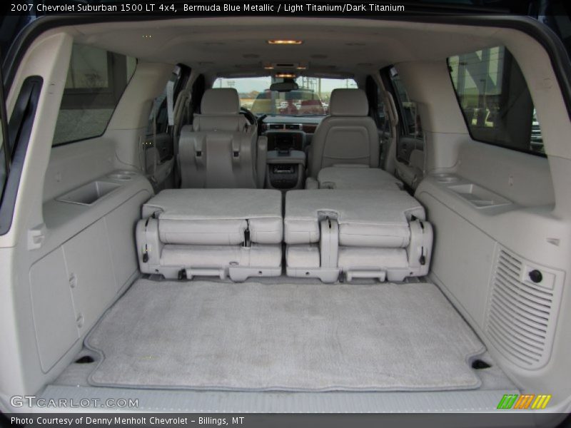 Bermuda Blue Metallic / Light Titanium/Dark Titanium 2007 Chevrolet Suburban 1500 LT 4x4