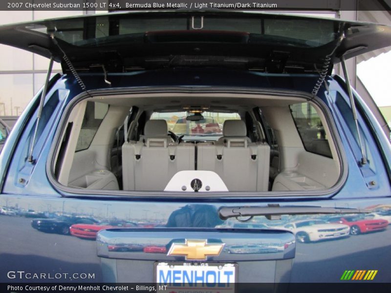 Bermuda Blue Metallic / Light Titanium/Dark Titanium 2007 Chevrolet Suburban 1500 LT 4x4