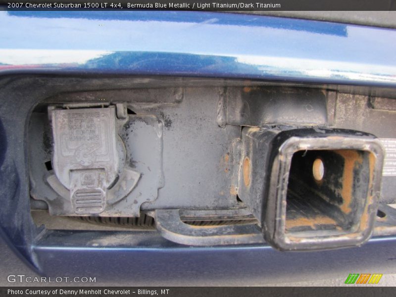 Bermuda Blue Metallic / Light Titanium/Dark Titanium 2007 Chevrolet Suburban 1500 LT 4x4