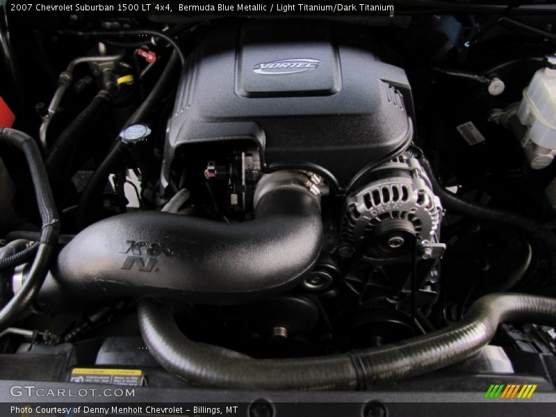 Bermuda Blue Metallic / Light Titanium/Dark Titanium 2007 Chevrolet Suburban 1500 LT 4x4
