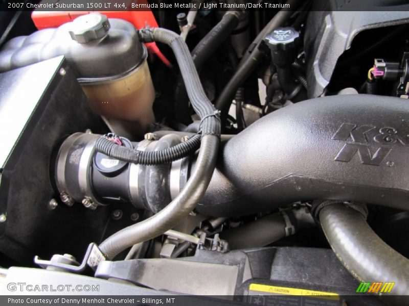 Bermuda Blue Metallic / Light Titanium/Dark Titanium 2007 Chevrolet Suburban 1500 LT 4x4