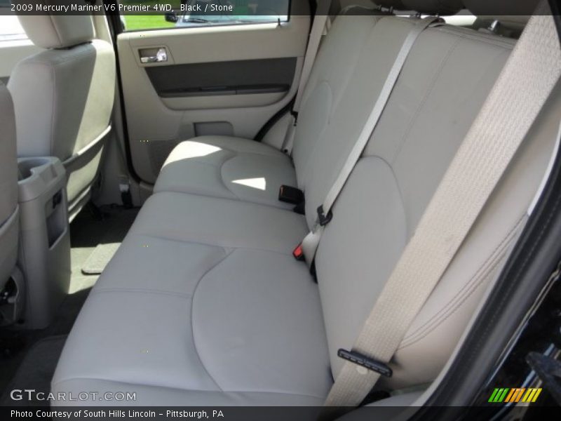 Black / Stone 2009 Mercury Mariner V6 Premier 4WD