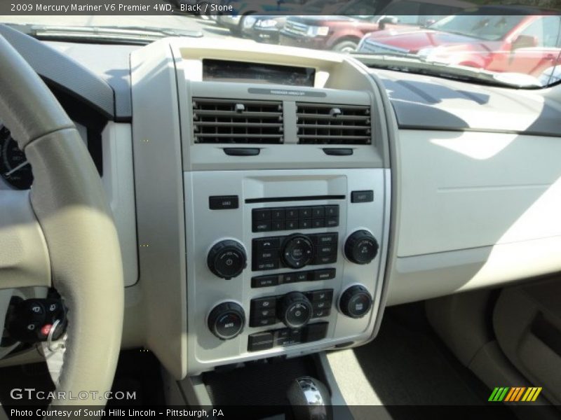 Black / Stone 2009 Mercury Mariner V6 Premier 4WD