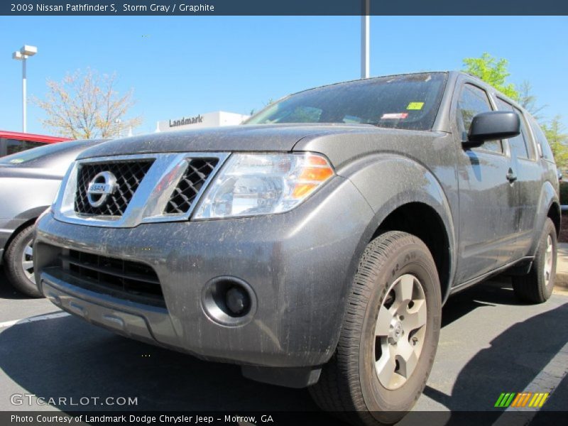 Storm Gray / Graphite 2009 Nissan Pathfinder S