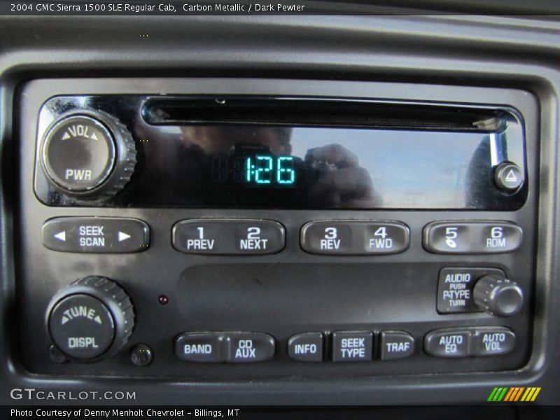 Audio System of 2004 Sierra 1500 SLE Regular Cab