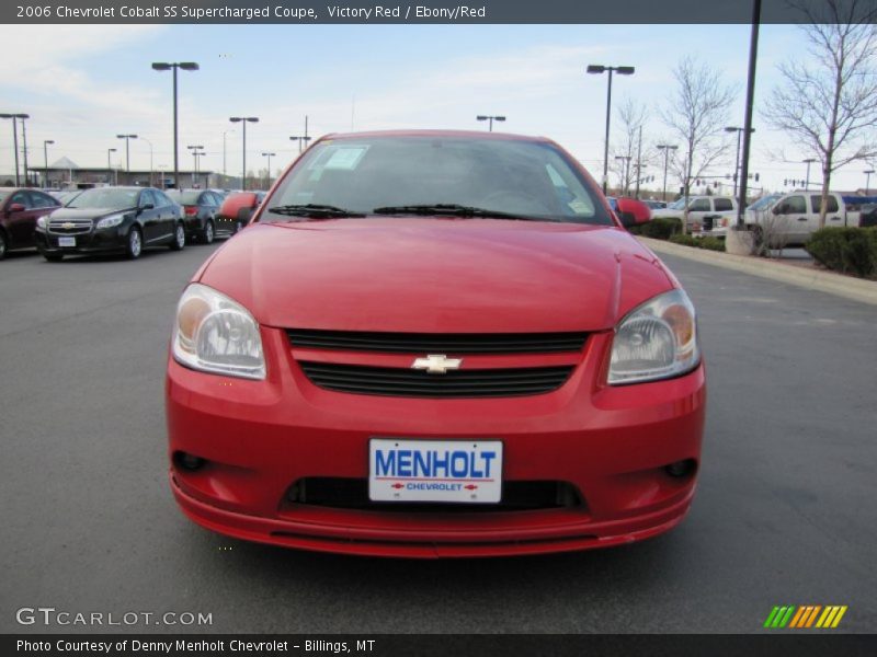 Victory Red / Ebony/Red 2006 Chevrolet Cobalt SS Supercharged Coupe