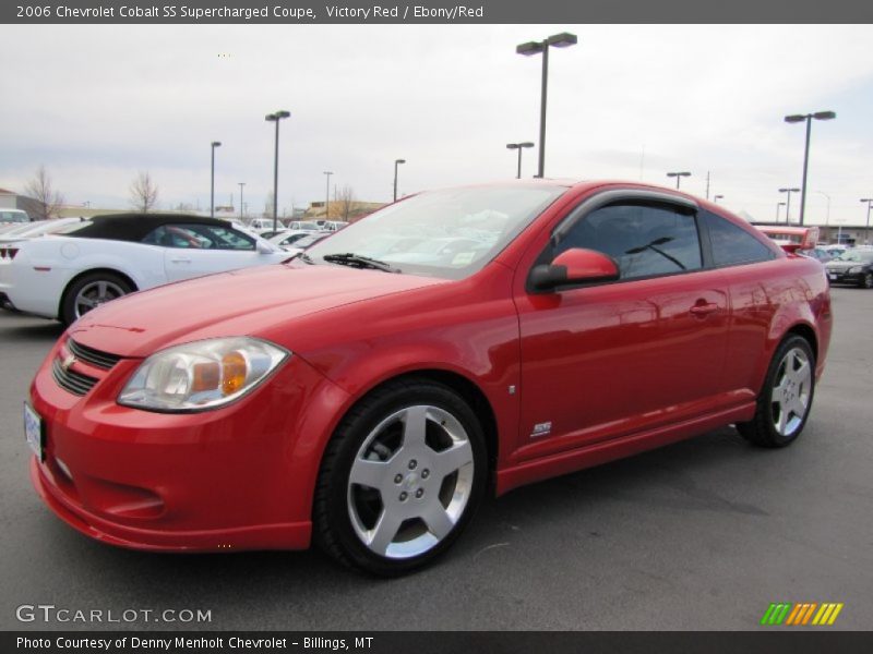 Victory Red / Ebony/Red 2006 Chevrolet Cobalt SS Supercharged Coupe