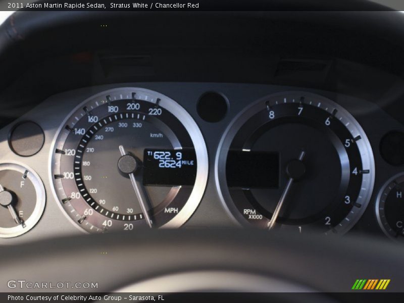  2011 Rapide Sedan Sedan Gauges