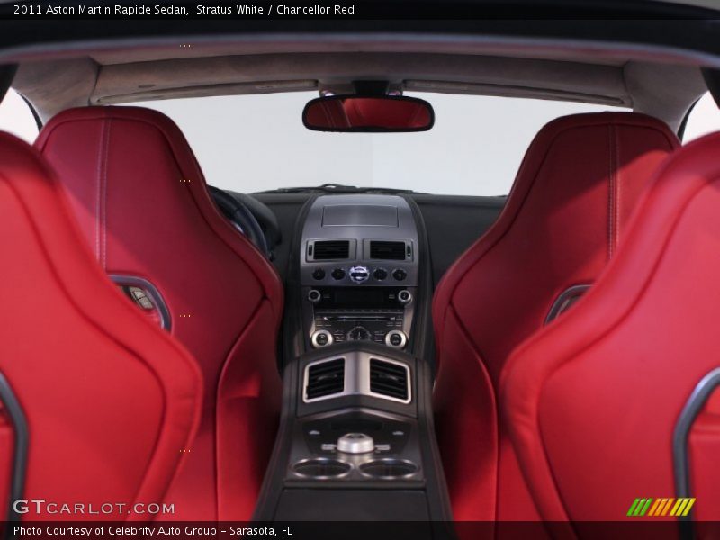  2011 Rapide Sedan Chancellor Red Interior