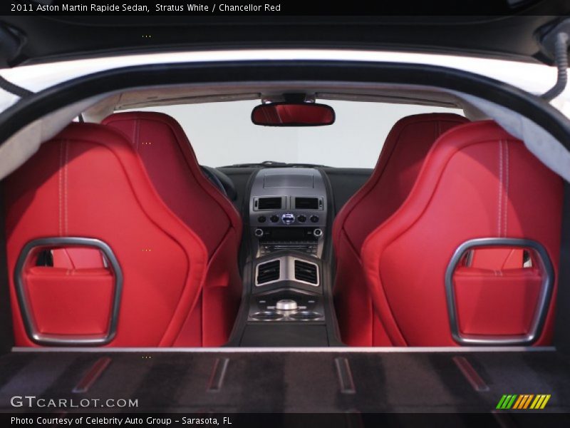  2011 Rapide Sedan Chancellor Red Interior