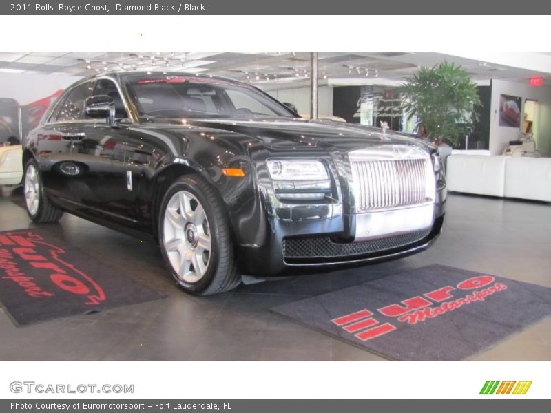 Diamond Black / Black 2011 Rolls-Royce Ghost